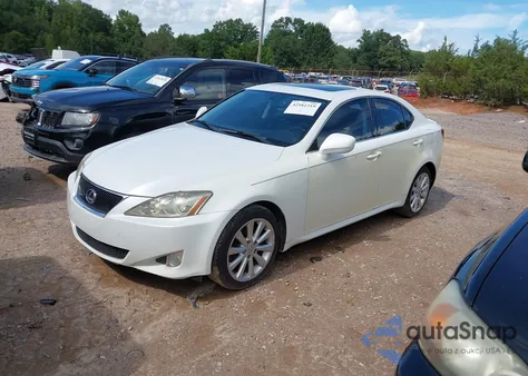 2008 Lexus Is 250 from USA, damaged, VIN JTHCK262982027188